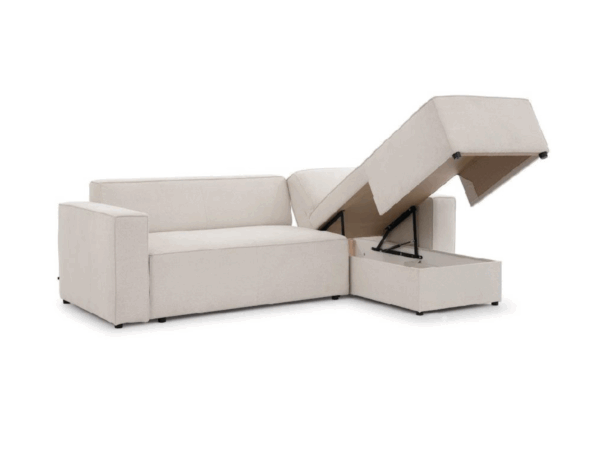 Dc Good Will Alexa Right-Facing Sofa Bed with Storage - Image 5