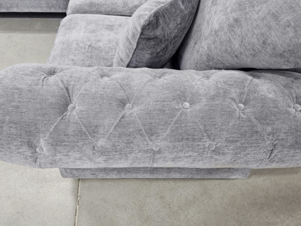 Dc Good Will Windsor Large Corner Sofa in Grey Aston Fabric - Image 3