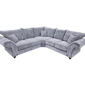 Dc Good Will Windsor Large Corner Sofa in Grey Aston Fabric